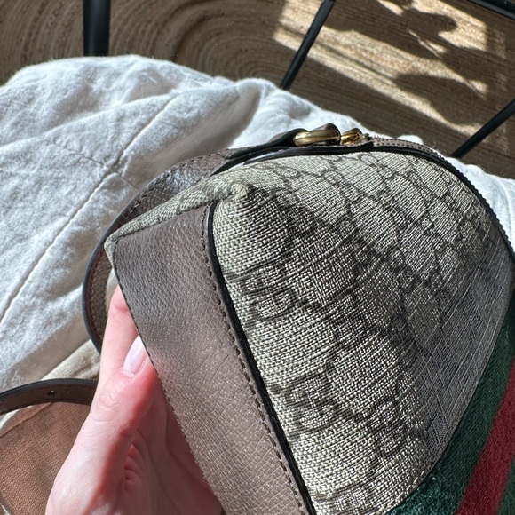 Gucci Beige and Brown Crossbody Bag - Picture 7 of 11